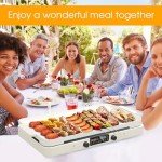 ONNASE Double Induction Cooktop 2 Burner with Griddle