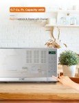 Commercial Chef 0.7 Cu Ft Microwave - Stainless Steel