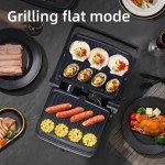 Vivicreate 5-in-1 Stainless Steel Contact Grill
