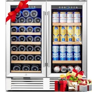 BODEGA 30 Inch Dual Zone Wine & Beverage Cooler