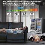 BODEGA 30 Inch Dual Zone Wine & Beverage Cooler