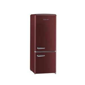 iio Retro 7 Cu Ft Bottom Freezer Refrigerator - Red