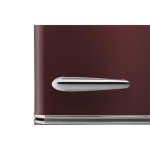 iio Retro 7 Cu Ft Bottom Freezer Refrigerator - Red