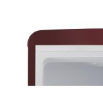 iio Retro 7 Cu Ft Bottom Freezer Refrigerator - Red