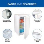 Koolatron 3.1 Cu Ft Compact Upright Freezer
