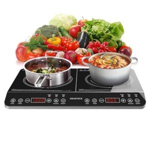 Portable Double Induction Cooktop with Timer & Control