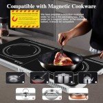 Portable Double Induction Cooktop with Timer & Control