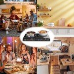 Portable Double Induction Cooktop with Timer & Control