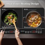 Portable Double Induction Cooktop with Timer & Control
