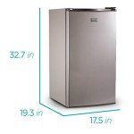 BLACK+DECKER 3.2 Cu. Ft. Compact Mini Fridge