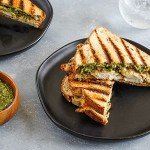 Ceramic Panini Press Grill and Sandwich Maker