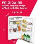 Frigidaire Retro Compact Fridge with Chiller