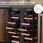 Luztolent Dual Zone 34-Bottle Wine Cooler
