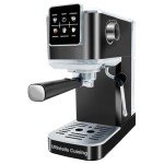 Cuisin Espresso Machine with Touch Screen & Frother