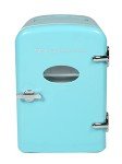 Frigidaire Retro 9-Can Mini Personal Fridge - Blue