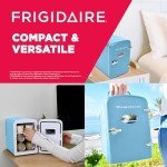 Frigidaire Retro 9-Can Mini Personal Fridge - Blue