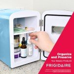 Frigidaire Retro 9-Can Mini Personal Fridge - Blue