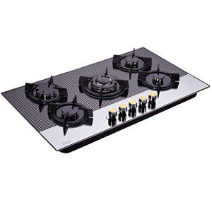 Hotfield 30" 5-Burner Gas Cooktop with Glass Top