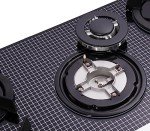Hotfield 30" 5-Burner Gas Cooktop with Glass Top