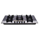 Hotfield 30" 5-Burner Gas Cooktop with Glass Top