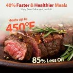 Beelicious® 4QT Smart Compact Air Fryer, Cyan