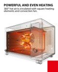 TOSHIBA 34QT Hot Air Convection Toaster Oven