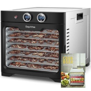 Septree Large 8-Tray Food Dehydrator for All Foods