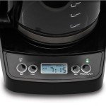 Capresso 5-Cup Mini Coffee Maker, Black & Steel