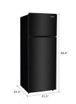 Frigidaire 7.5 cu ft Black Apartment Refrigerator