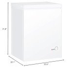 Fcicarn 3.5 Cu.Ft. Compact Chest Freezer