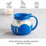 Ecolution Micro-Pop Microwave Popcorn Popper, Blue