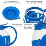 Ecolution Micro-Pop Microwave Popcorn Popper, Blue