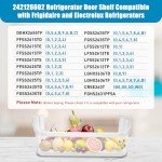 2-Pack Refrigerator Door Bin Shelf Replacement for Frigidaire