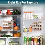30-Cube Egg Tray Organizer for Refrigerators