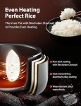TOSHIBA 3-Cup Rice Cooker with LCD Display