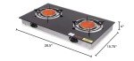 Barton Deluxe 2 Burner Propane Gas Camping Stove