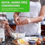 Magnetic Kitchen Conversion Chart for Baking Measurements
