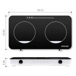 ONNASE 1800W Double Induction Cooktop with Timer