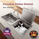 FOTILE Stainless Steel Countertop Dishwasher and Sanitizer