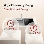FOTILE Stainless Steel Countertop Dishwasher and Sanitizer