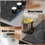 30" Electric Cooktop with 4 Knob-Control Burners