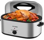 28 Quart Electric Roaster Oven with Self-Basting Lid