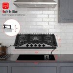30" GASLAND PRO 5 Burner Gas Cooktop