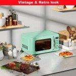 Galanz Retro 0.7 cu ft Microwave Oven - Green