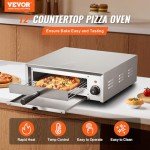VEVOR 12-Inch Electric Pizza Oven, 1500W