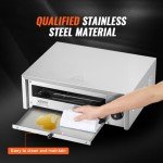 VEVOR 12-Inch Electric Pizza Oven, 1500W