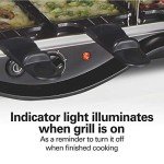 Hamilton Beach Electric Indoor Raclette Grill for 8