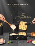 FOHERE 3-in-1 Waffle and Sandwich Maker