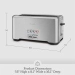 Breville 'A Bit More' 4-Slice Toaster, Stainless Steel