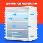 Compact Top-Open Deep Chest Freezer with Basket